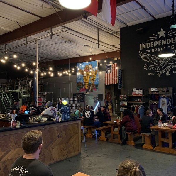 Photo taken at Independence Brewing Co. by Noah B. on 2/24/2020