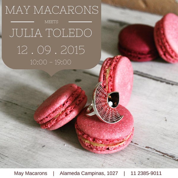 รูปภาพถ่ายที่ May Macarons โดย Mayra T. เมื่อ 9/2/2015