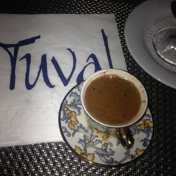 Photo taken at Tuval Restaurant by Esra G. on 6/12/2013
