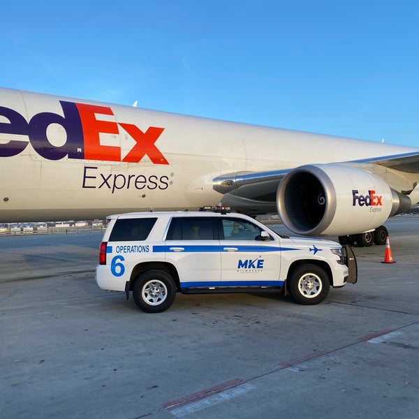 FedEx Ramp MKER Airport Terminal in Milwaukee