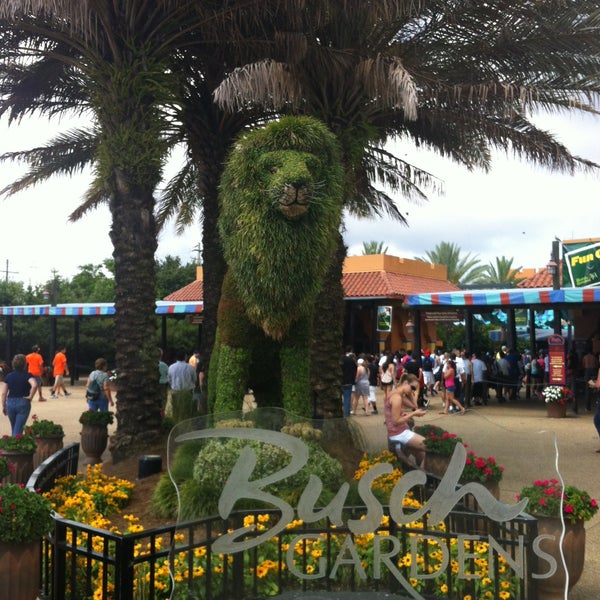Photo taken at Busch Gardens Tampa Bay by Cristina D. on 5/11/2013
