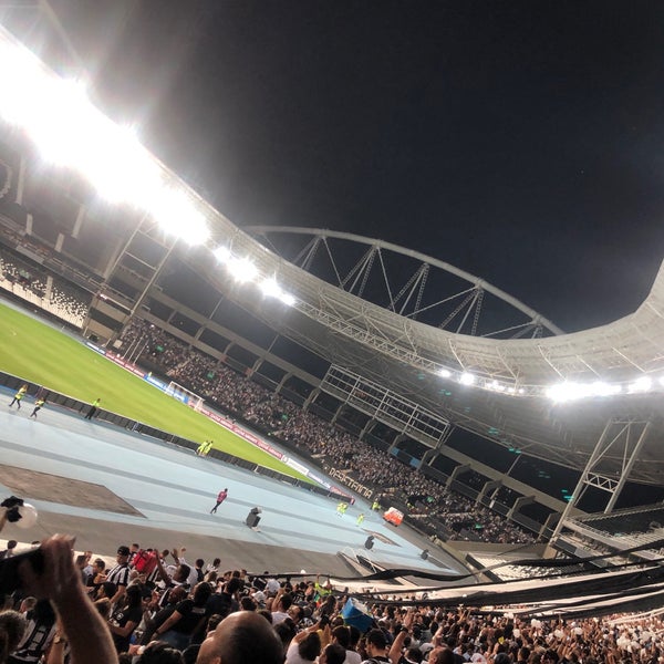 Photo taken at Nilton Santos Stadium (Engenhão) by Paulo Victor C. on 7/25/2019