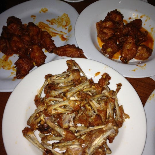 $0.25 wings when the game is on!  80 wings?  $20 !!
