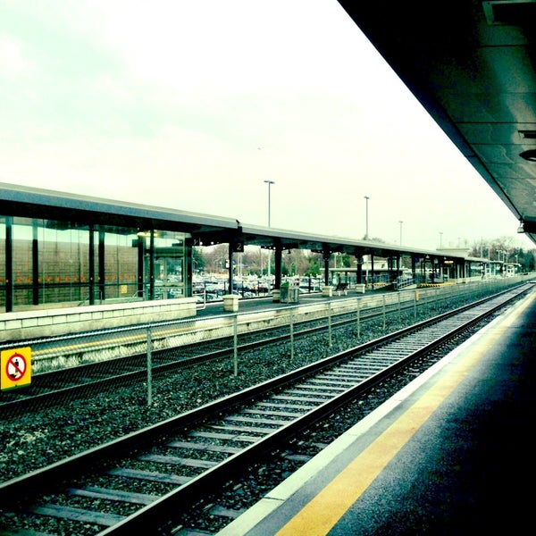 When you go to the station. When you go to the station