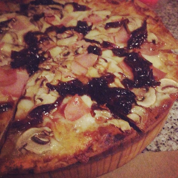 La pizza acaramelada es buenísima 😱
