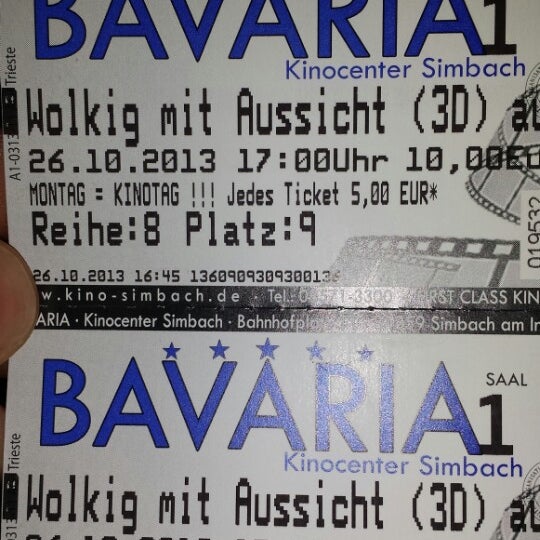 Bavaria Kino Center 22 Visitors