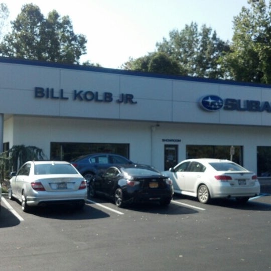 Photo taken at Bill Kolb Jr Subaru by Adam R. on 10/5/2012