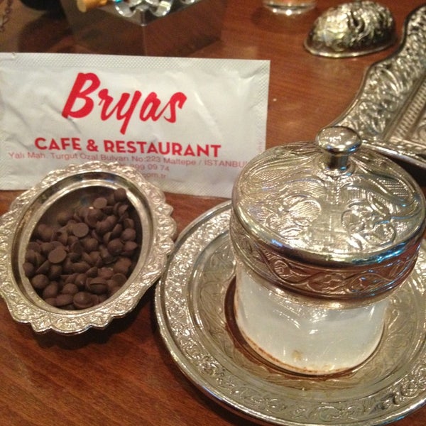 Photo taken at Bryas Cafe &amp; Restaurant by 👑 Serap K. on 1/13/2013