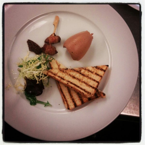 Have the chicken liver mousse if it's on the menu. Great choice if you are a duck liver fan.