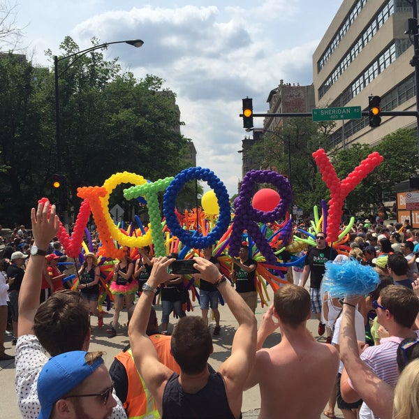Das Foto wurde bei Chicago Pride Parade von Kevin N. am 6/28/2015 aufgenommen