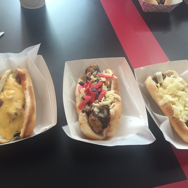 Photo taken at Hot&quot;G&quot;Dog by Kevin N. on 7/8/2016