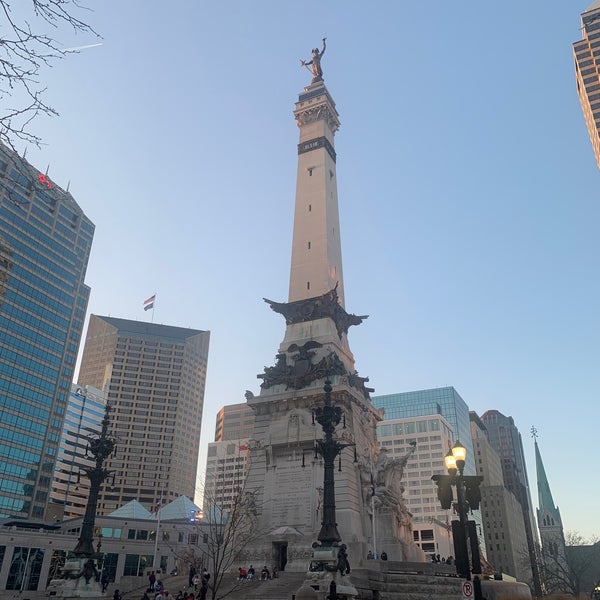 Photo taken at Soldiers &amp; Sailors Monument by Kevin N. on 3/20/2021