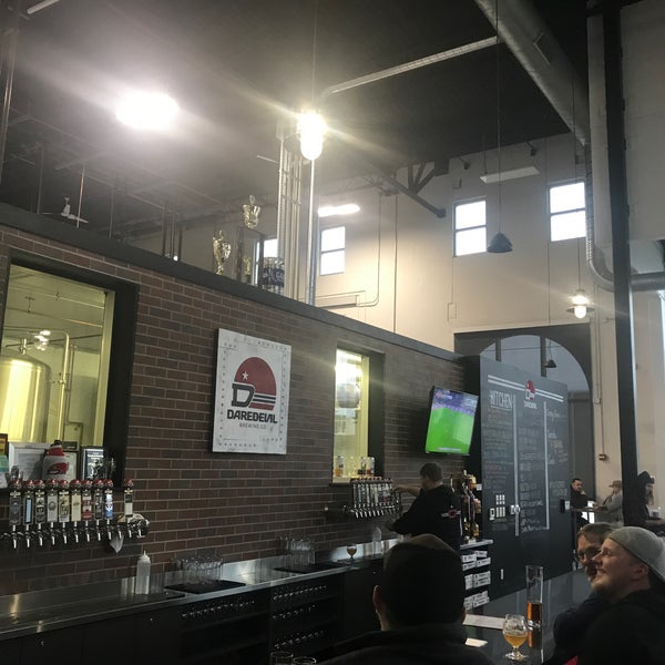 Photo taken at Daredevil Brewing Co by Kevin N. on 12/1/2018