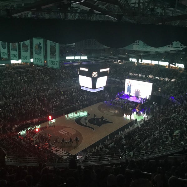 Photo taken at Breslin Center by Kevin N. on 10/21/2017