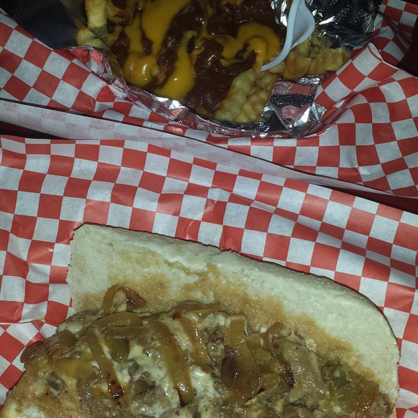 The Philly cheese and chili cheese fries were amazing!!! Great food