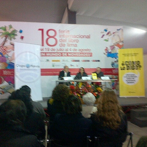 Foto scattata a Feria Internacional del Libro de Lima da Ana Maria C. il 7/27/2013