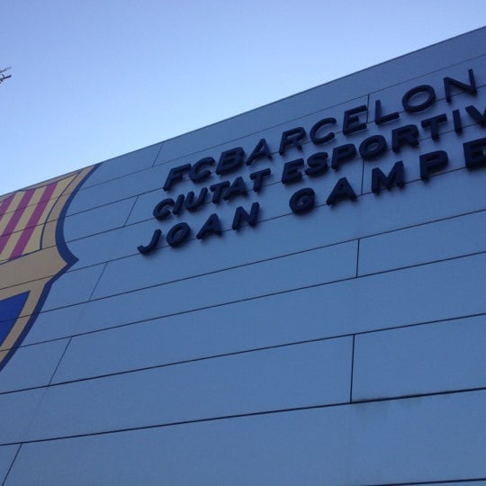 Photo taken at Ciutat Esportiva Joan Gamper FCBarcelona by Raül G. on 10/5/2012