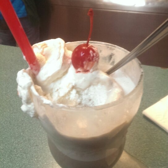 Photo taken at Egger&#39;s Ice Cream Parlor by Sean H. on 2/9/2014