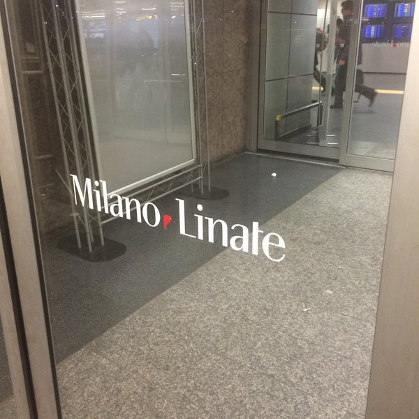 Photo taken at Milan Linate Airport (LIN) by Javier D. on 1/22/2015