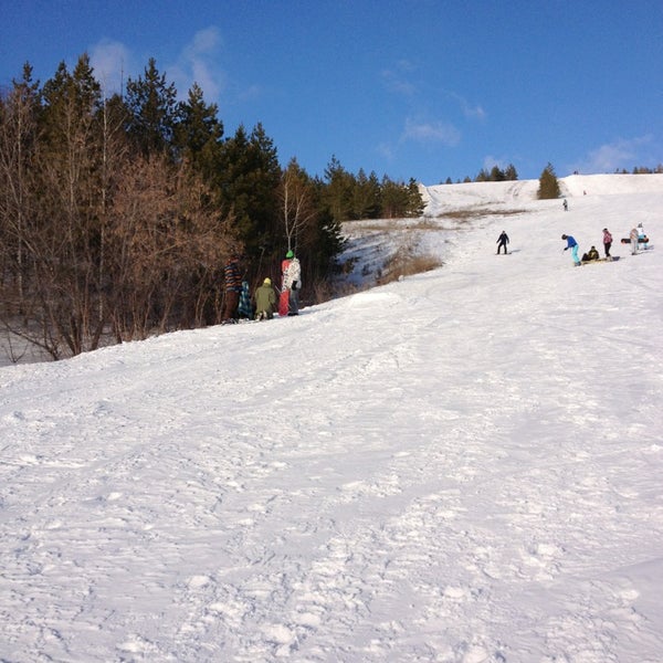 Снимок сделан в Хвалынский горнолыжный курорт пользователем Ekaterina A. 1/5/2013