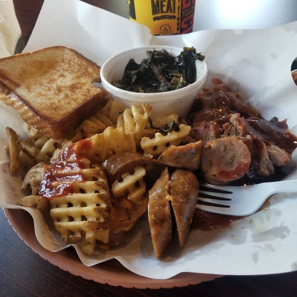 Photo taken at Dickey&#39;s Barbecue Pit by Cherron T. on 7/26/2018