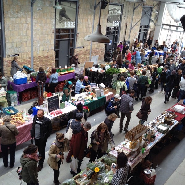 Photo taken at Wychwood Barns Farmers&#39; Market by Kevin F. on 5/3/2014