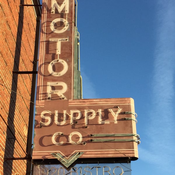 Photo taken at Motor Supply Co. Bistro by Gray M. on 3/14/2015