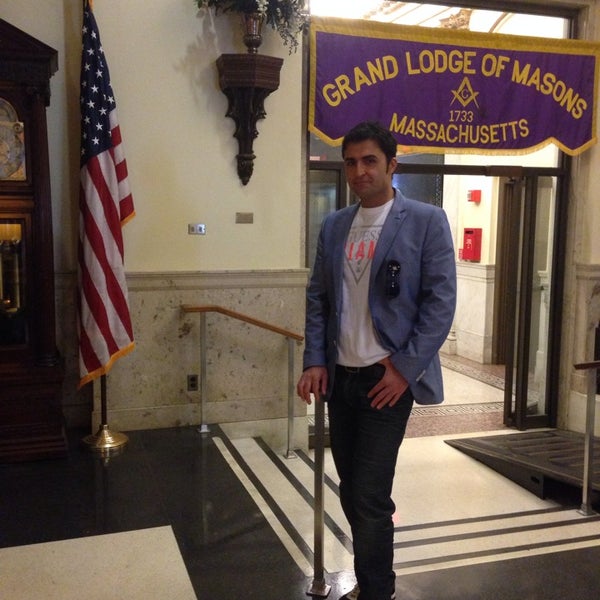 5/24/2014にAhmet 🦂がGrand Lodge of Masons in Massachusettsで撮った写真