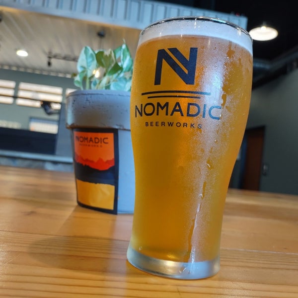 Photo taken at Nomadic Beerworks by Aaron M. on 8/10/2021