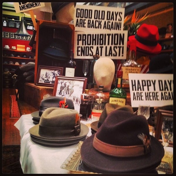 Photo taken at Goorin Bros. Hat Shop - Gaslamp by Wayland L. on 12/1/2013