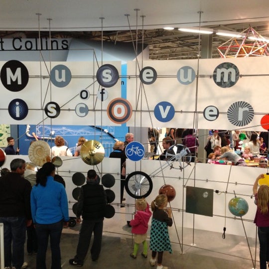 Photo taken at Fort Collins Museum of Discovery by Tom M. on 11/10/2012