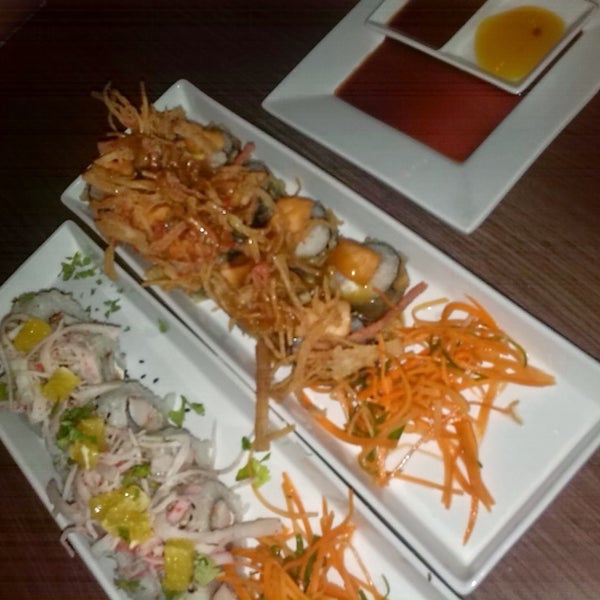 Excelente la comida en @sushi&cebiches de la urb la soledad exquisitos rico lugar siempre serán de ahora en más mis favoritos