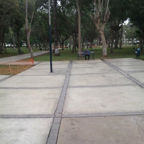 Photo taken at Parque Ramon Castilla by Jose A. on 9/17/2012