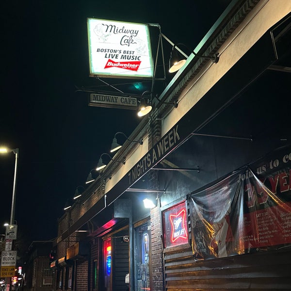 Midway Cafe Rock Club in Jamaica Plain