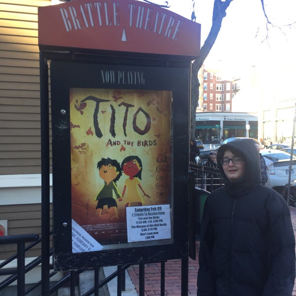 Photo taken at Brattle Theatre by Brad S. on 2/9/2019