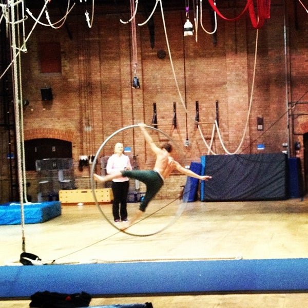 Photo taken at National Centre for Circus Arts by Kazz C. on 1/15/2013