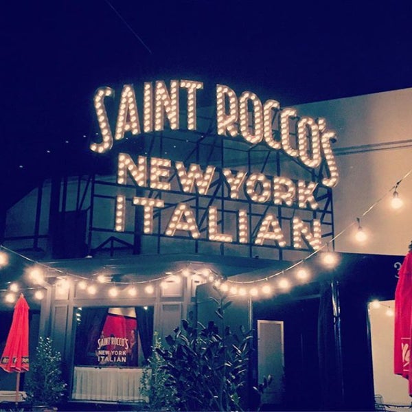 Photo taken at Saint Rocco&#39;s New York Italian by Andrew S. on 9/23/2017