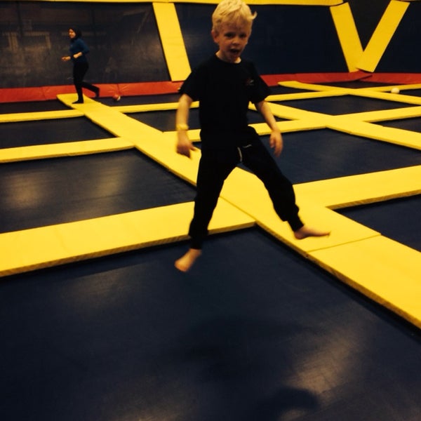 Photo taken at Sky High Sports by Kelly D. on 3/8/2014