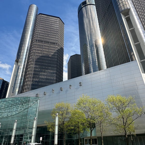 Photo taken at GM Renaissance Center by Ross S. on 5/1/2024