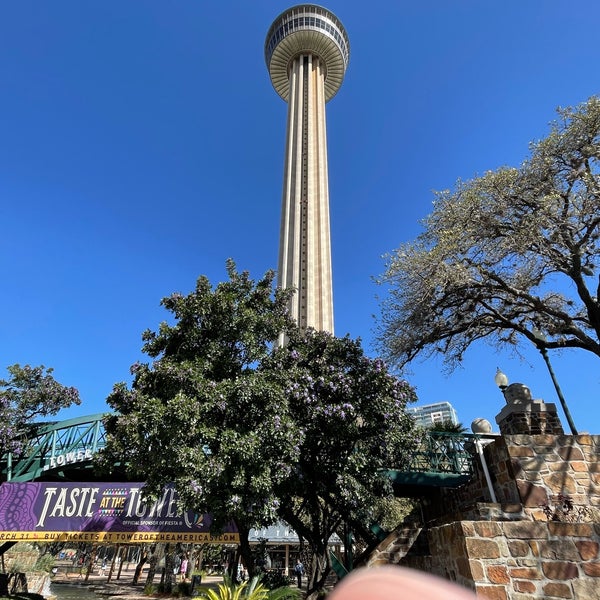 Photo taken at Tower of the Americas by Ross S. on 3/22/2022