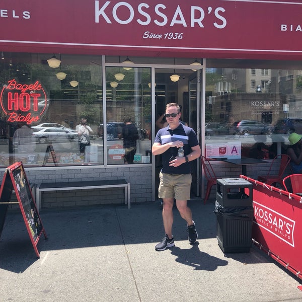 Photo taken at Kossar&#39;s Bialys by Ross S. on 5/26/2019