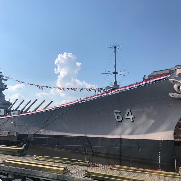 Photo taken at USS Wisconsin (BB-64) by Ross S. on 5/19/2019