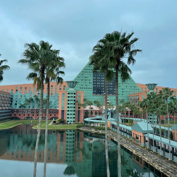Photo taken at Walt Disney World Swan Hotel by Ross S. on 12/12/2022
