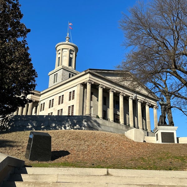 Foto tirada no(a) Tennessee State Capitol por Ross S. em 12/27/2022