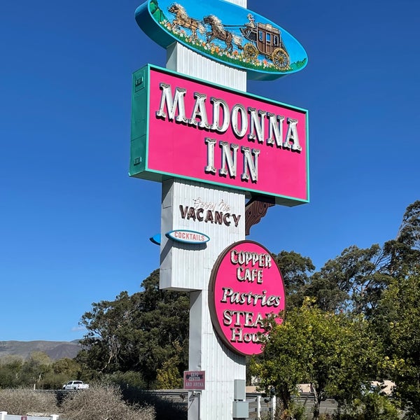 Photo taken at Madonna Inn by Ross S. on 10/23/2021