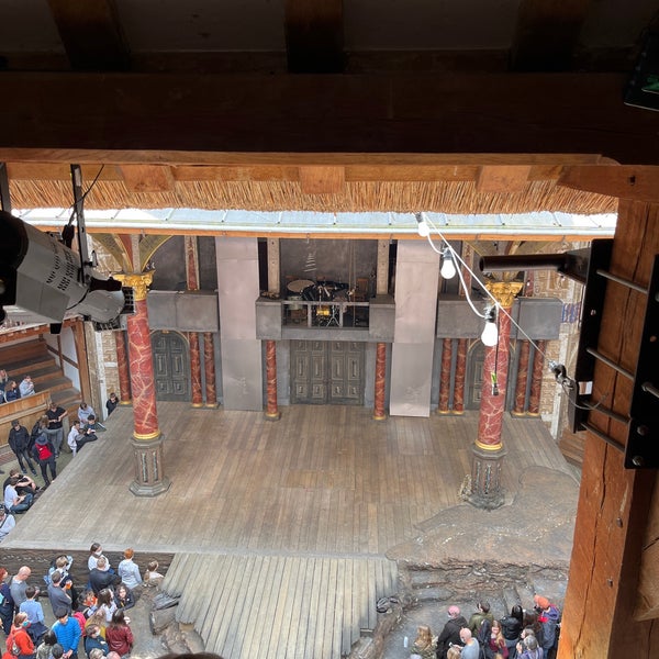 Photo taken at Shakespeare&#39;s Globe Theatre by Will G. on 4/14/2022