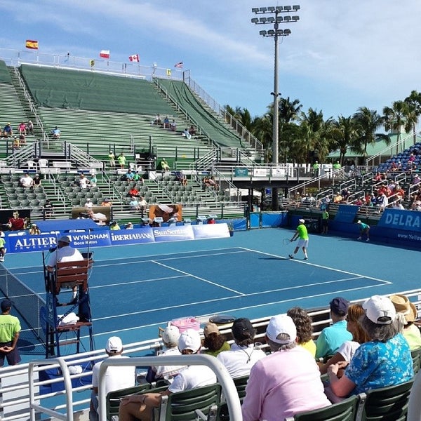 2/21/2014에 Jeremy O.님이 Delray Beach International Tennis Championships (ITC)에서 찍은 사진