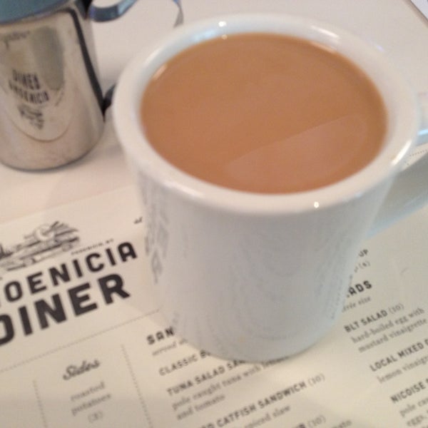 Photo taken at Phoenicia Diner by the chillEmpress on 5/5/2013