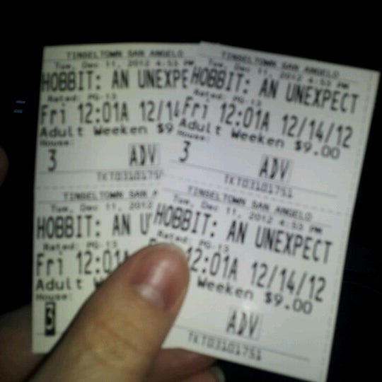 Tinseltown (Now Closed) 2 tips