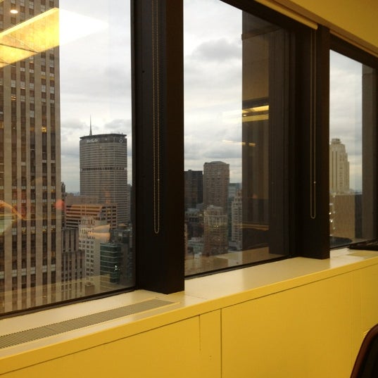 Photo taken at Foursquare HQ Midtown (temp location, #Sandy) by Erin L. on 11/1/2012
